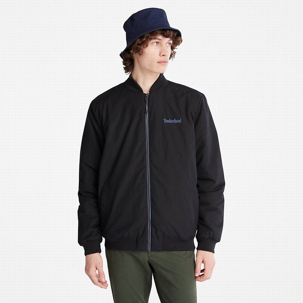 Timberland Thermarange™ Eco-Insulation Bomber Ceket Erkek Siyah | TR-5396C