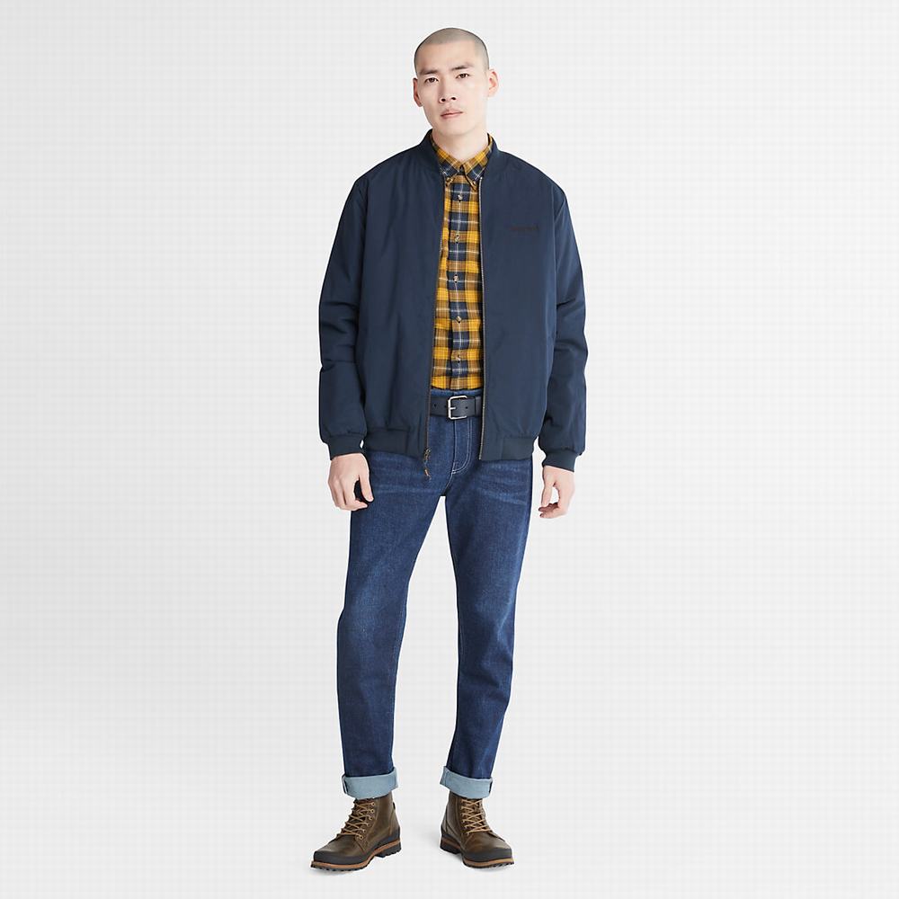 Timberland Thermarange™ Eco-Insulation Bomber Ceket Erkek Lacivert | TR-6879X