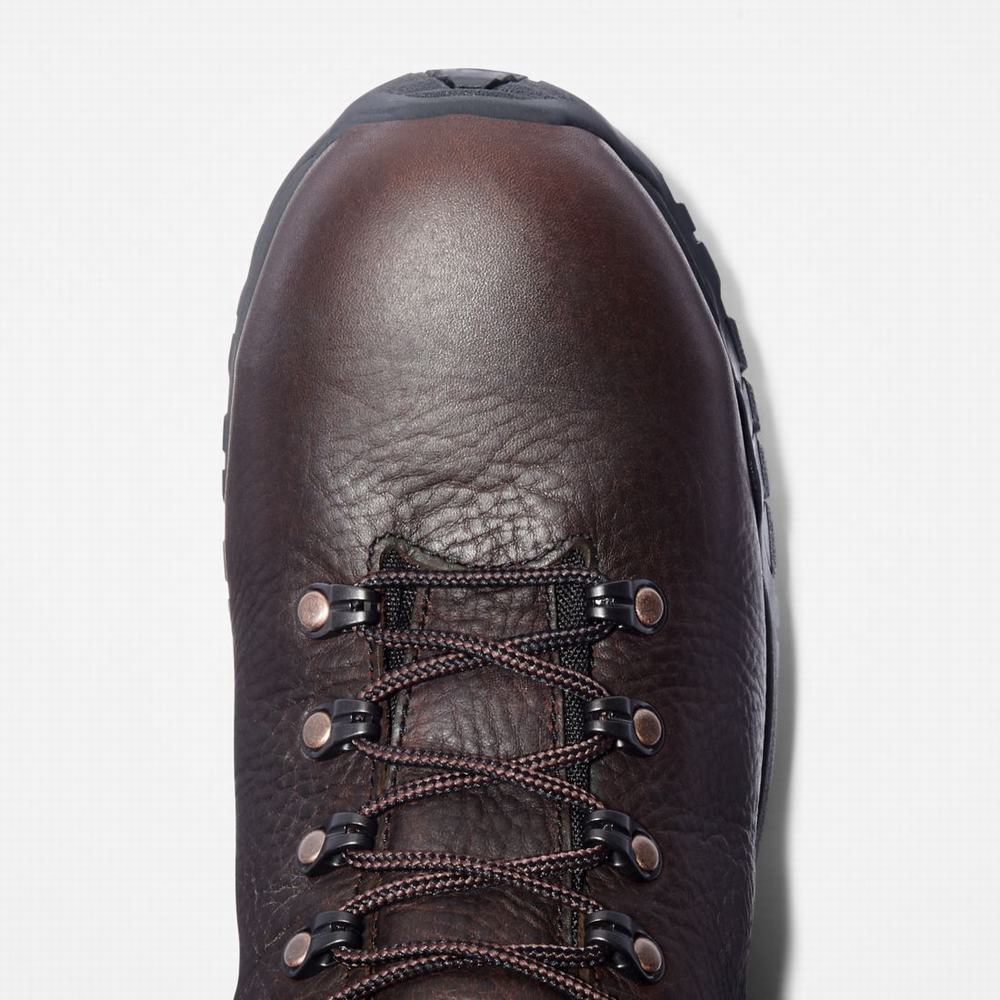 Timberland TiTAN Alloy Burunlu Waterproof Iş Botu Erkek Koyu Kahverengi | TR-9865P