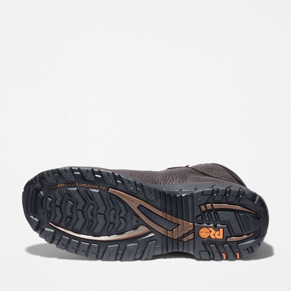 Timberland TiTAN Alloy Burunlu Waterproof Iş Botu Erkek Koyu Kahverengi | TR-9865P