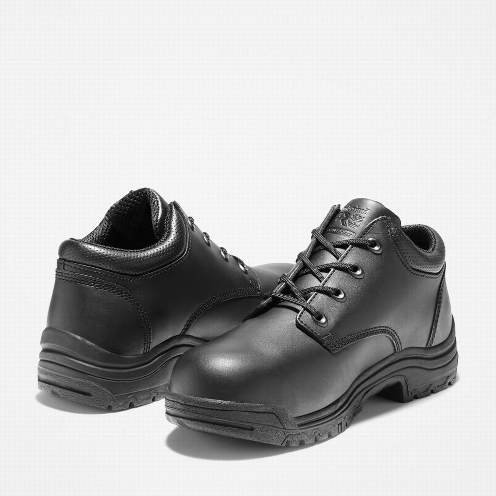 Timberland TiTAN Gündelik Alloy Burunlu İş Ayakkabısı Erkek Siyah | TR-4123T