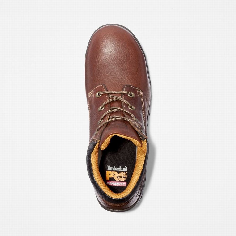 Timberland TiTAN Gündelik Alloy Burunlu İş Ayakkabısı Erkek Kahverengi | TR-4581Y