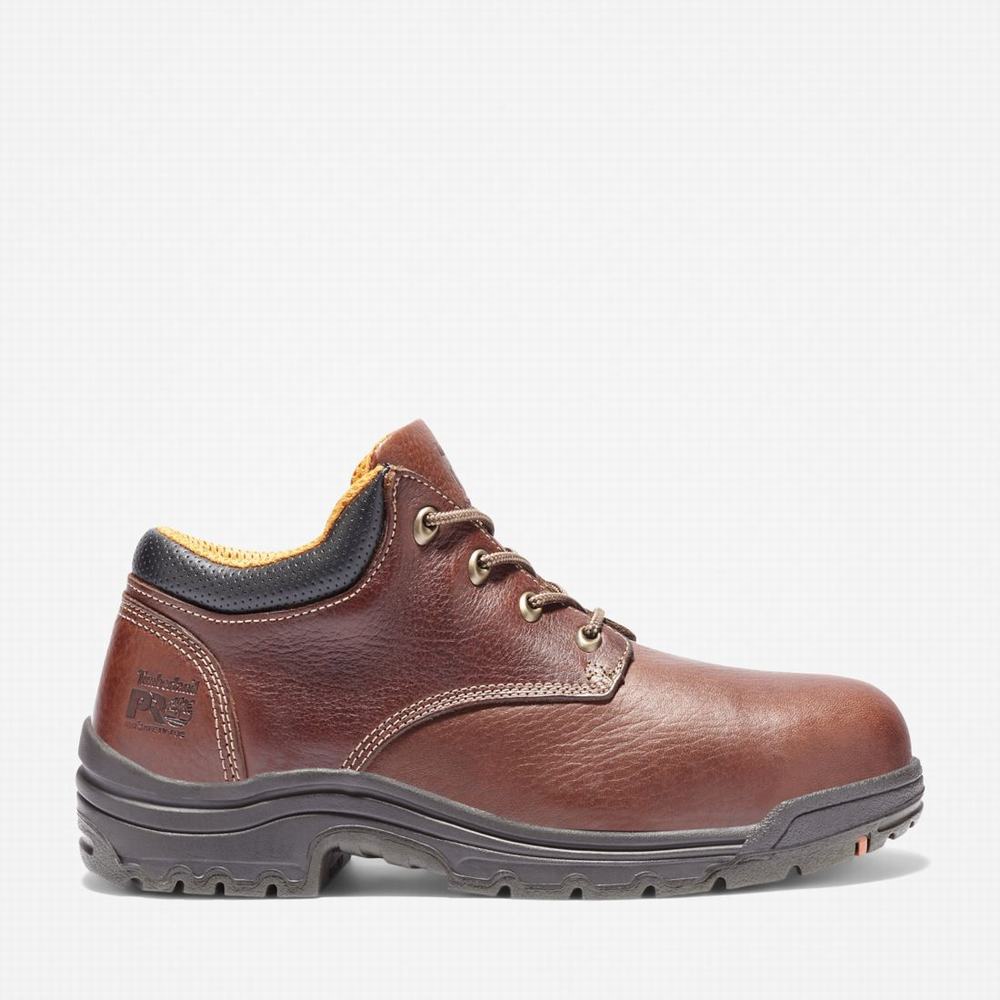 Timberland TiTAN Gündelik Alloy Burunlu İş Ayakkabısı Erkek Kahverengi | TR-4581Y