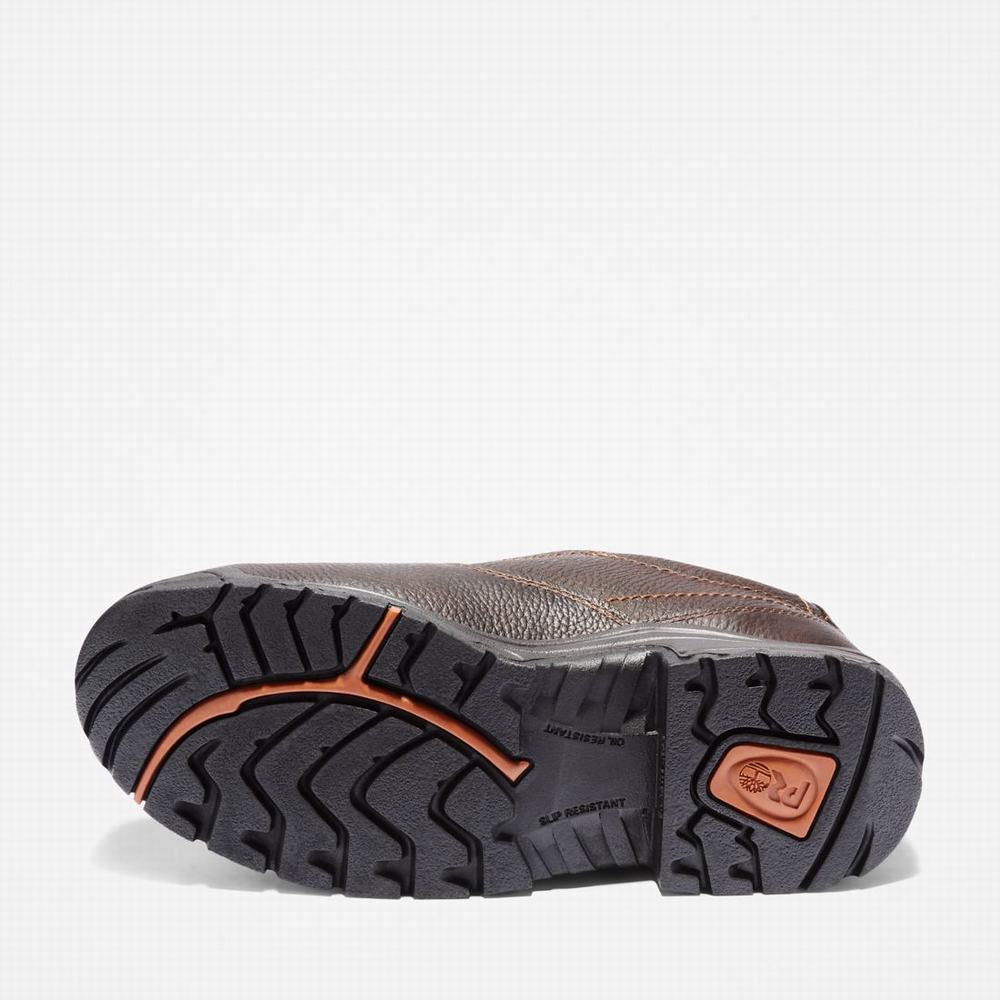 Timberland TiTAN Gündelik Alloy Burunlu İş Ayakkabısı Erkek Kahverengi | TR-8361R