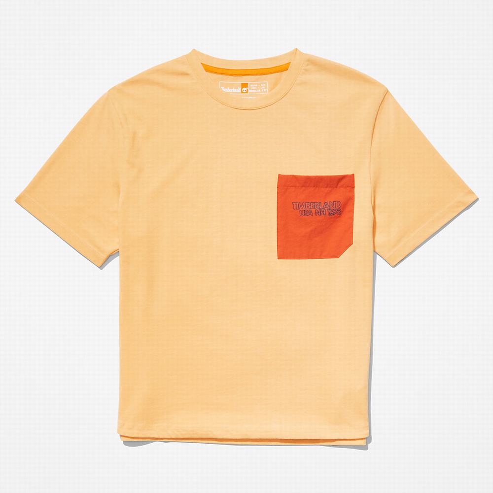 Timberland TimberCHILL™ Pocket Tişört Kadın Turuncu | TR-2504K