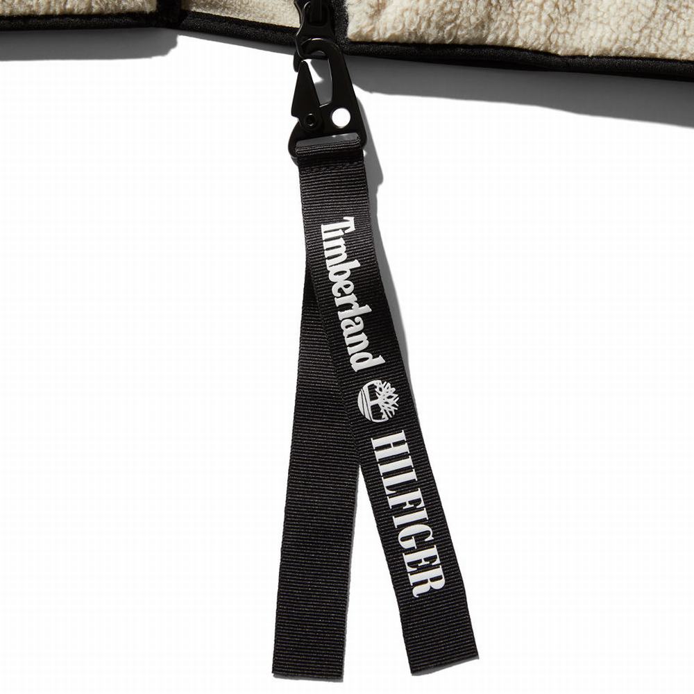 Timberland Tommy Hilfiger x Timberland® Re-imagined Hibrit Polar Ceketler Erkek Bej Rengi | TR-2950D