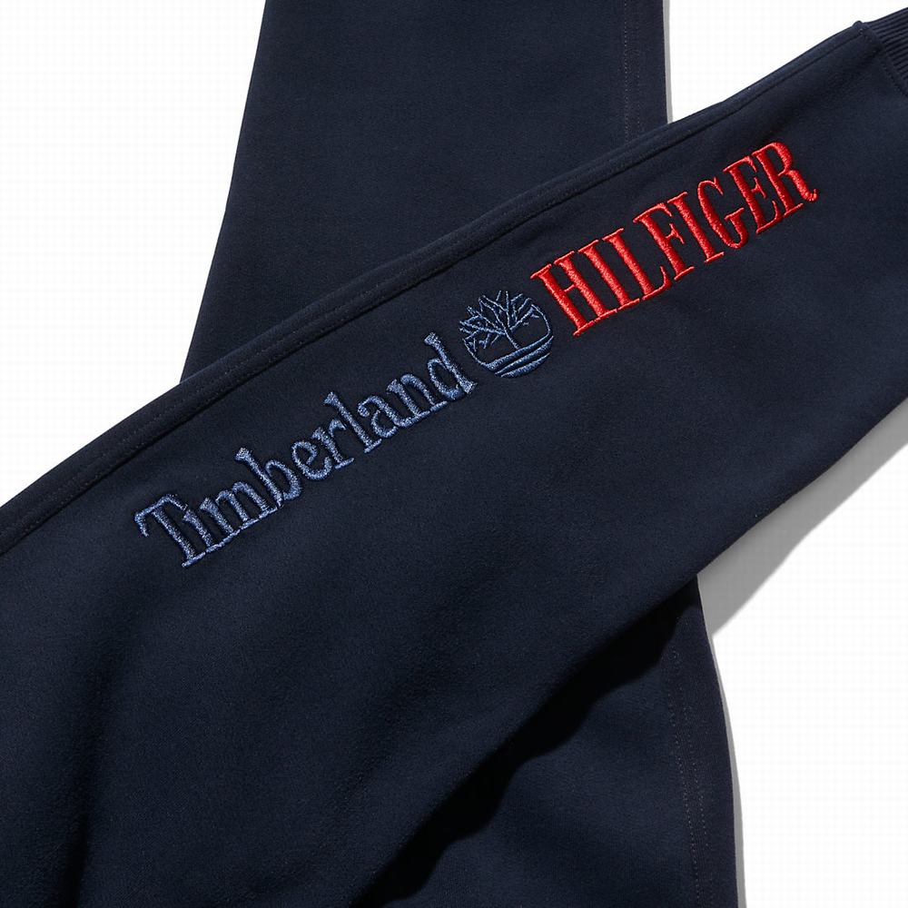 Timberland Tommy Hilfiger x Timberland® Re-imagined All Gender Sweatpants Pantolon Erkek Mavi | TR-4350R