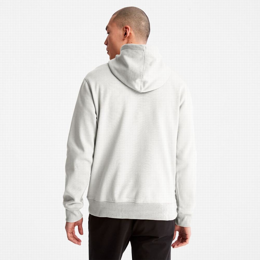 Timberland Tree-Logo Kapüşonlu Sweatshirt Erkek Beyaz | TR-9680J