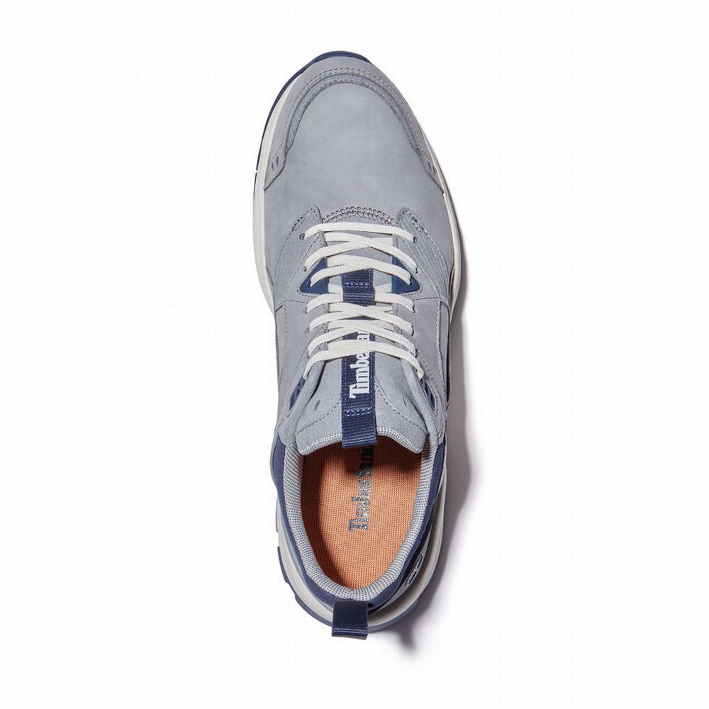 Timberland Tree Racer Leather Spor Ayakkabı Erkek Gri | TR-4378H