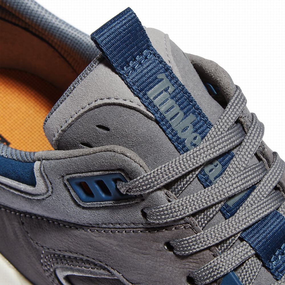 Timberland Tree Racer Leather Spor Ayakkabı Erkek Gri | TR-5418K
