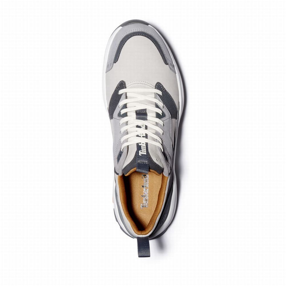 Timberland Tree Racer Leather Spor Ayakkabı Erkek Gri | TR-7508J