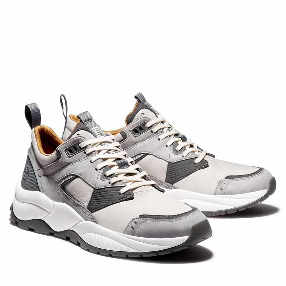 Timberland Tree Racer Leather Spor Ayakkabı Erkek Gri | TR-7508J