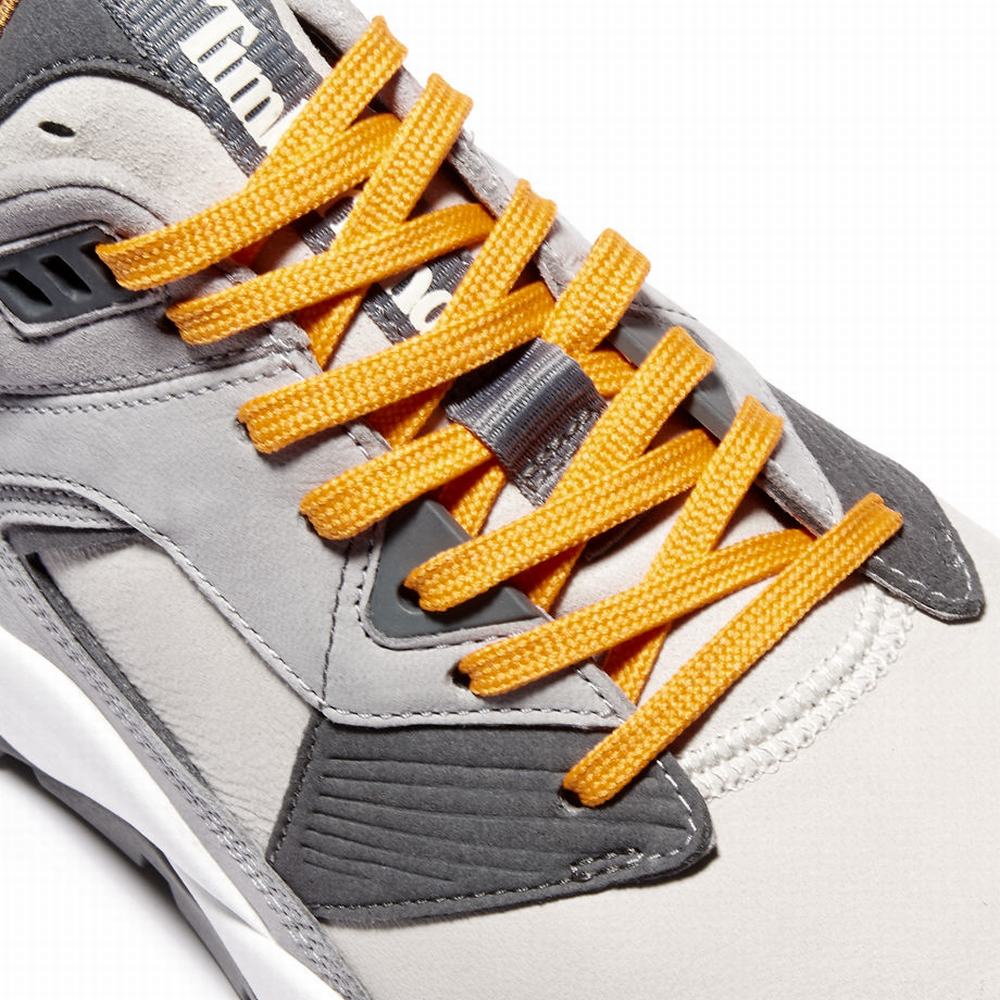 Timberland Tree Racer Leather Spor Ayakkabı Erkek Gri | TR-7508J