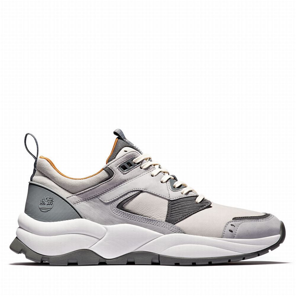 Timberland Tree Racer Leather Spor Ayakkabı Erkek Gri | TR-7508J