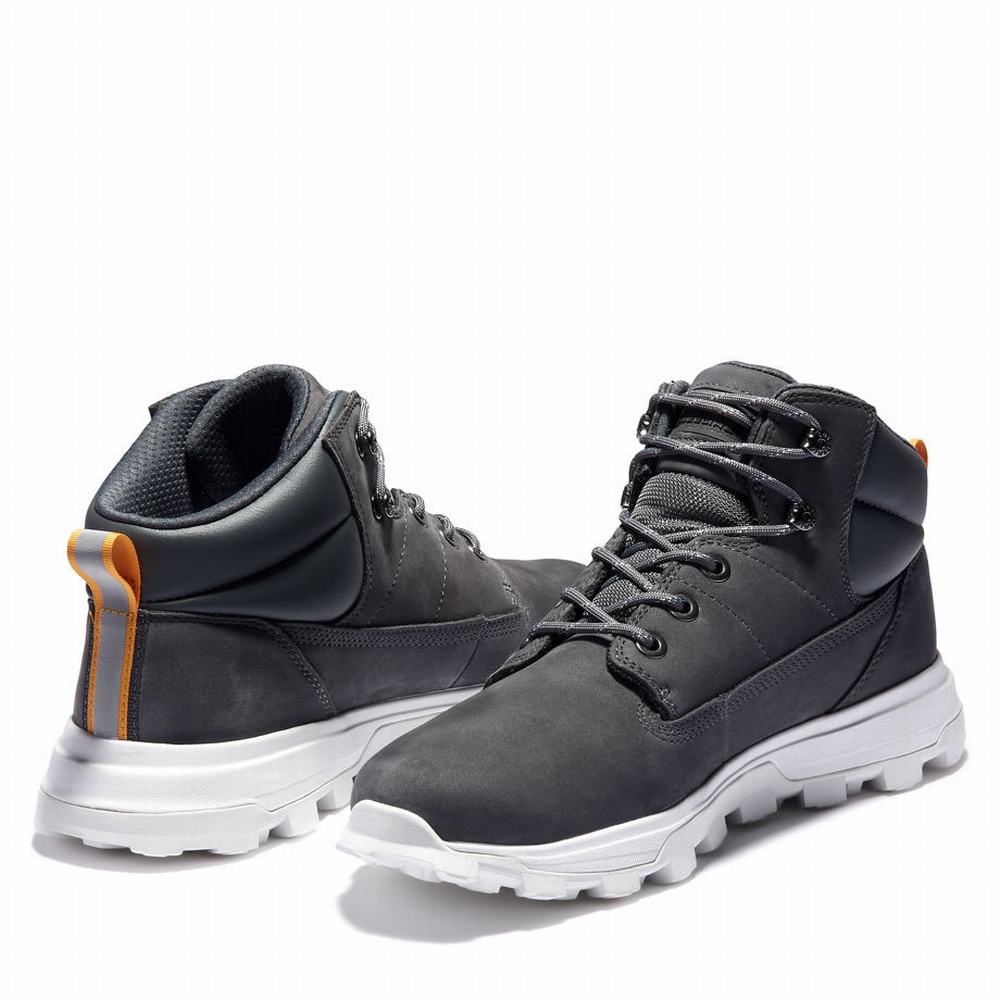 Timberland Treeline Chukka Bot Erkek Gri Beyaz | TR-0695M