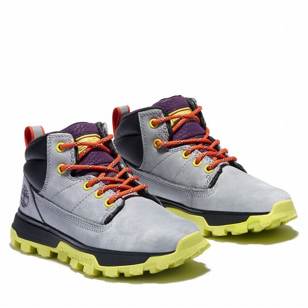 Timberland Treeline Mid Hiker Yürüyüş Botu Çocuk Gri | TR-4129R