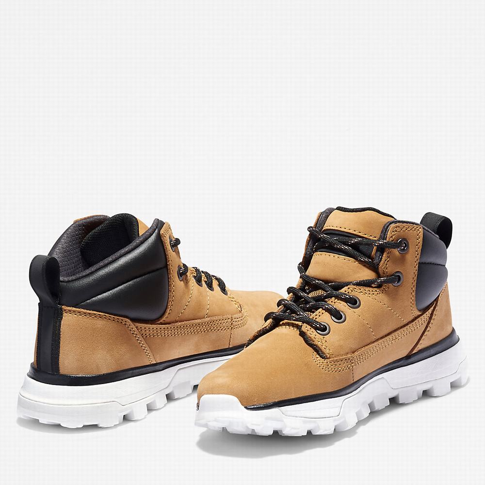 Timberland Treeline Mid Hiker Yürüyüş Botu Çocuk Sarı | TR-4652E