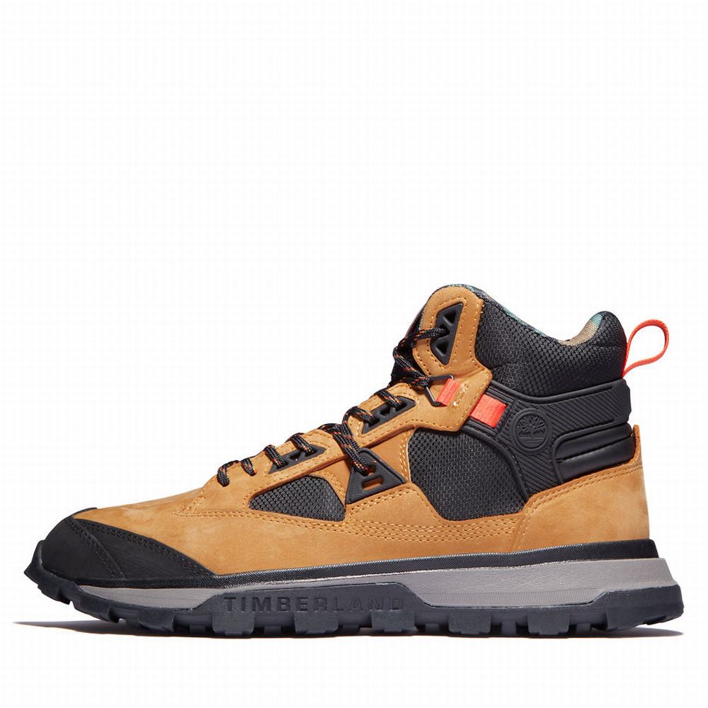 Timberland Treeline STR Mid Yürüyüş Botu Erkek Sarı | TR-4132R