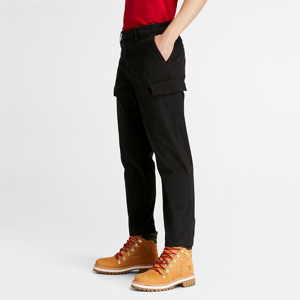 Timberland Ultrastretch Cargo Pantolon Erkek Siyah | TR-4513Q