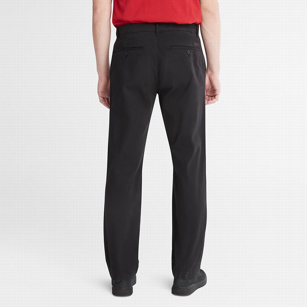 Timberland Ultrastretch Chino Trousers with Anti-Odour Treatment Pantolon Erkek Siyah | TR-6308D
