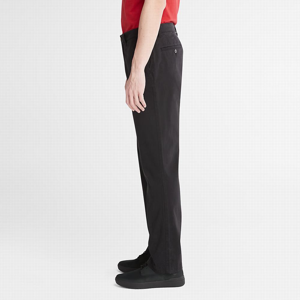 Timberland Ultrastretch Chino Trousers with Anti-Odour Treatment Pantolon Erkek Siyah | TR-6308D