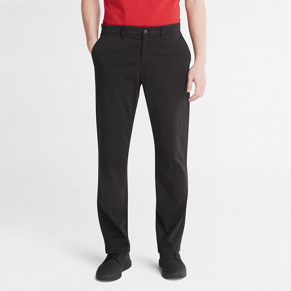 Timberland Ultrastretch Chino Trousers with Anti-Odour Treatment Pantolon Erkek Siyah | TR-6308D