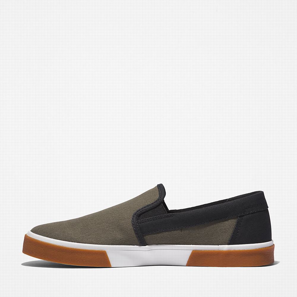 Timberland Union Wharf 2.0 EK+ Slip On Ayakkabı Erkek Koyu Yeşil | TR-7129A