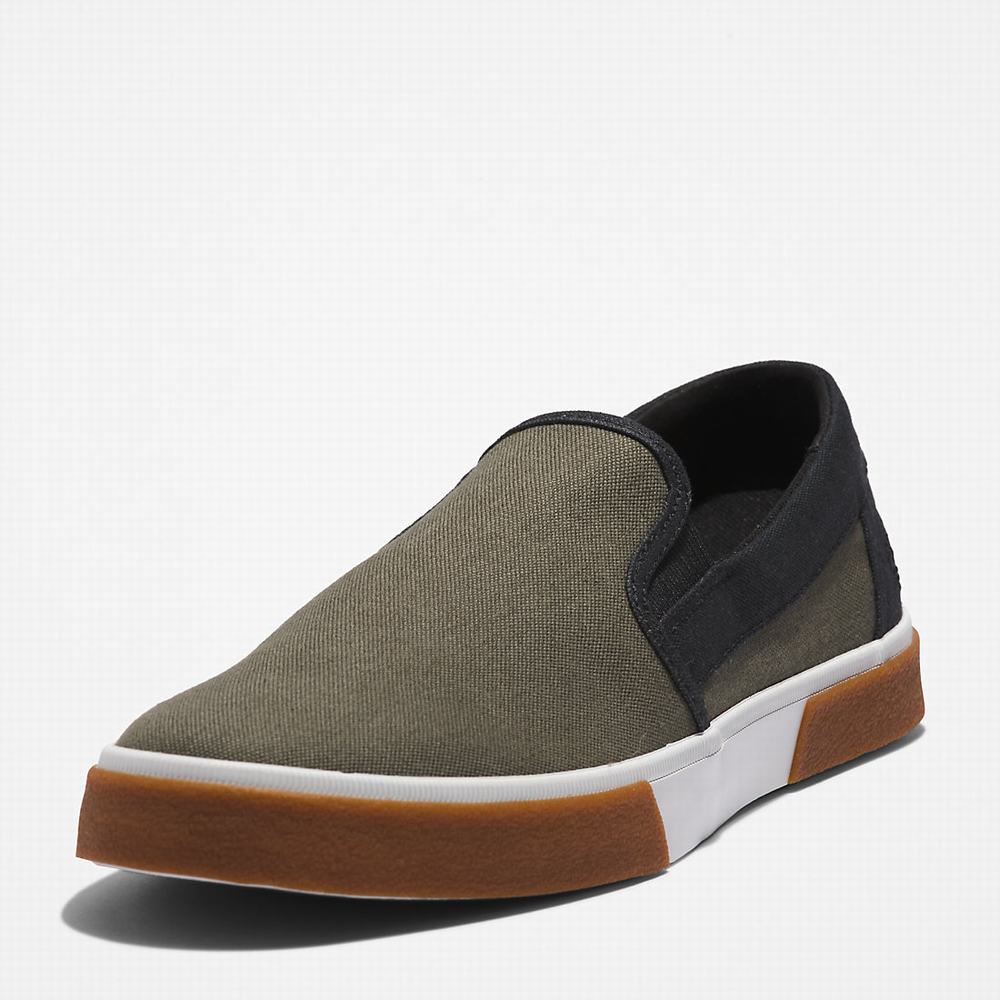 Timberland Union Wharf 2.0 EK+ Slip On Ayakkabı Erkek Koyu Yeşil | TR-7129A