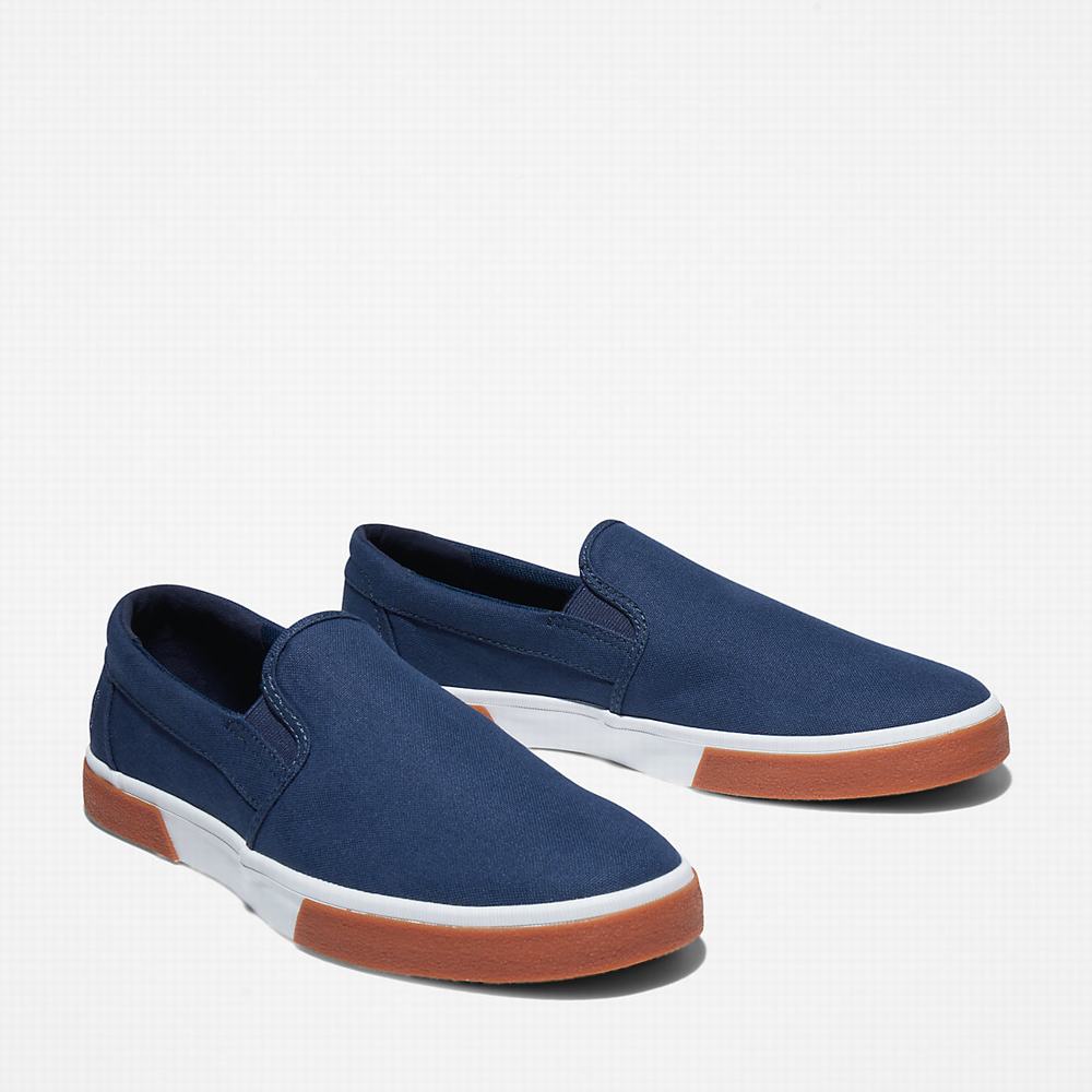 Timberland Union Wharf 2.0 EK+ Slip On Ayakkabı Erkek Lacivert | TR-7460F