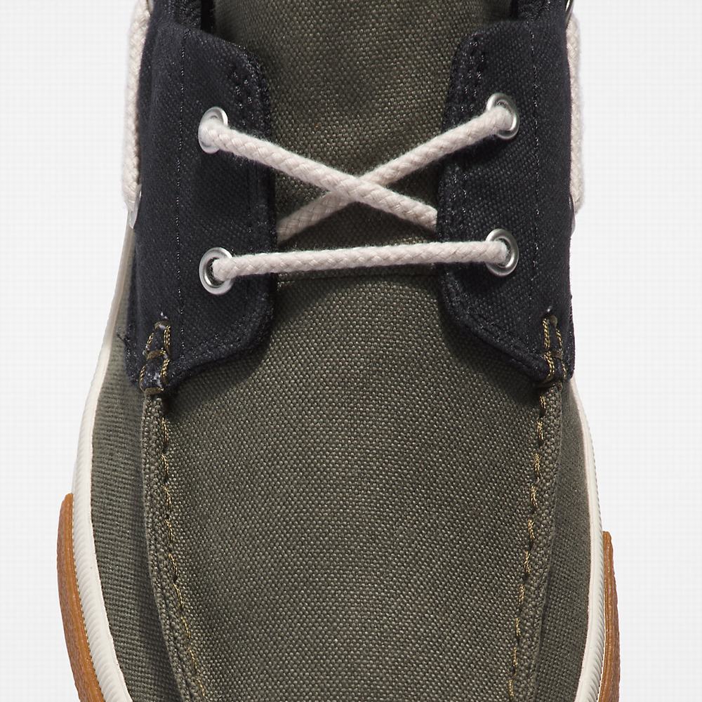 Timberland Union Wharf 2.0 EK+ Tekne Ayakkabısı Erkek Koyu Yeşil | TR-1624P