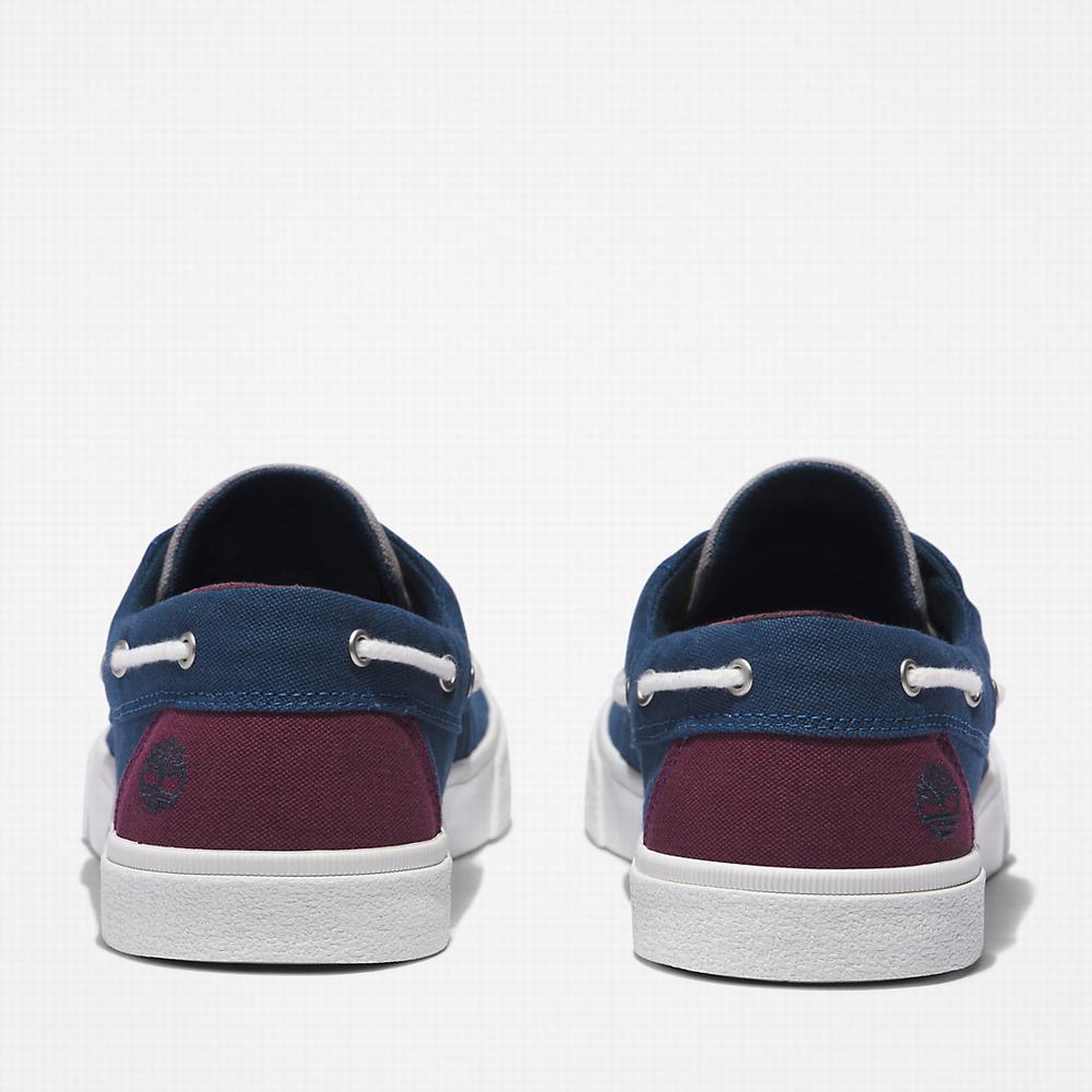 Timberland Union Wharf 2.0 EK+ Tekne Ayakkabısı Erkek Koyu Mavi | TR-5963Y