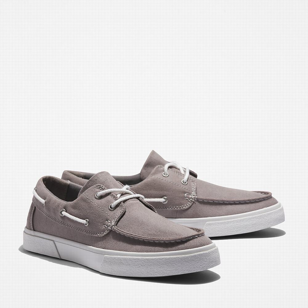 Timberland Union Wharf 2.0 EK+ Tekne Ayakkabısı Erkek Gri | TR-6204U