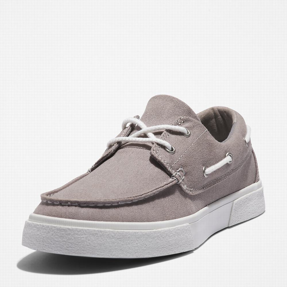 Timberland Union Wharf 2.0 EK+ Tekne Ayakkabısı Erkek Gri | TR-6204U