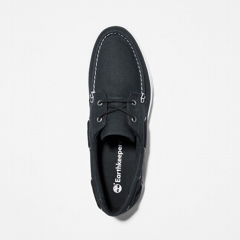 Timberland Union Wharf 2.0 EK+ Tekne Ayakkabısı Erkek Siyah | TR-8749T