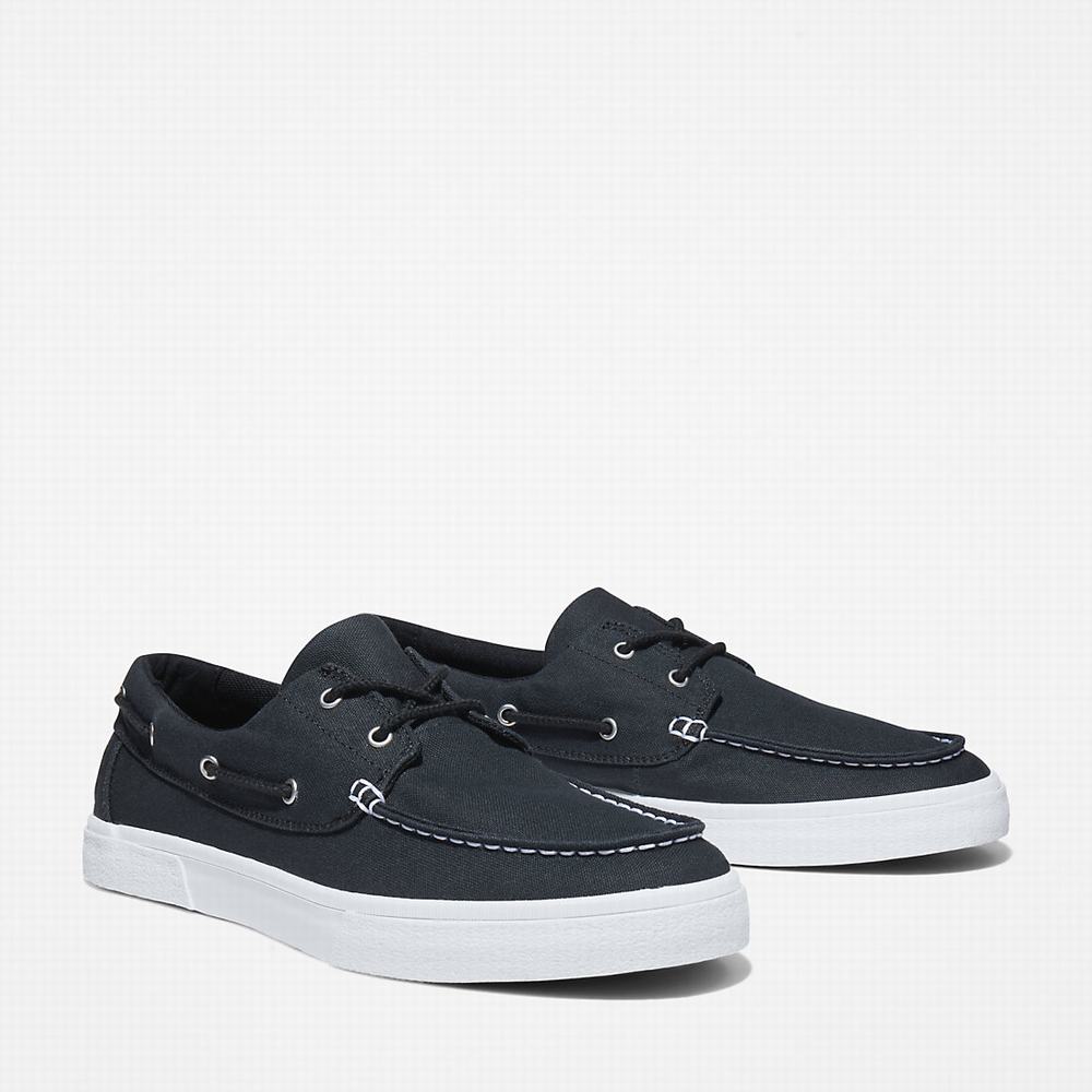 Timberland Union Wharf 2.0 EK+ Tekne Ayakkabısı Erkek Siyah | TR-8749T