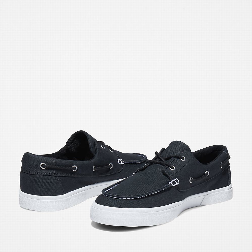 Timberland Union Wharf 2.0 EK+ Tekne Ayakkabısı Erkek Siyah | TR-8749T