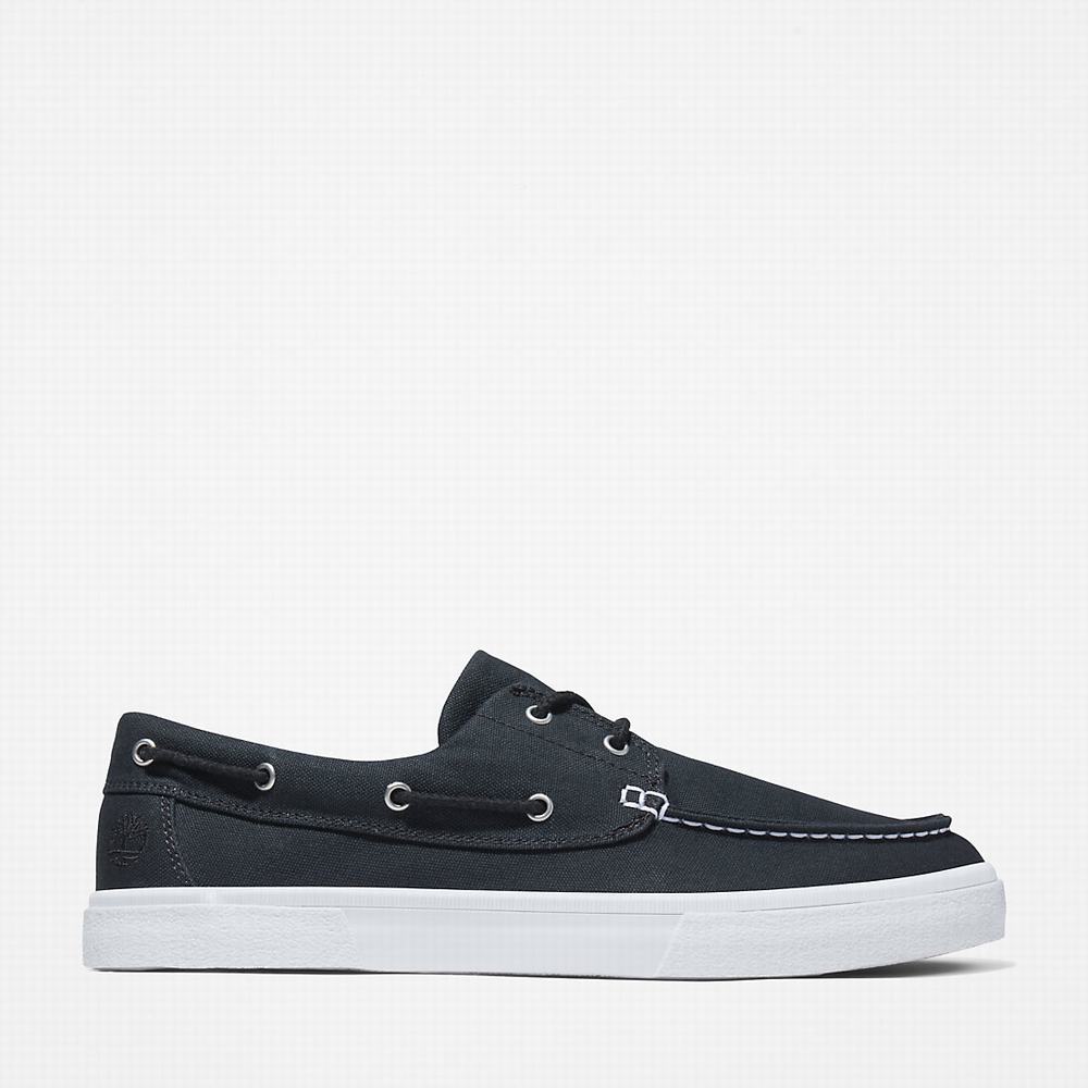Timberland Union Wharf 2.0 EK+ Tekne Ayakkabısı Erkek Siyah | TR-8749T