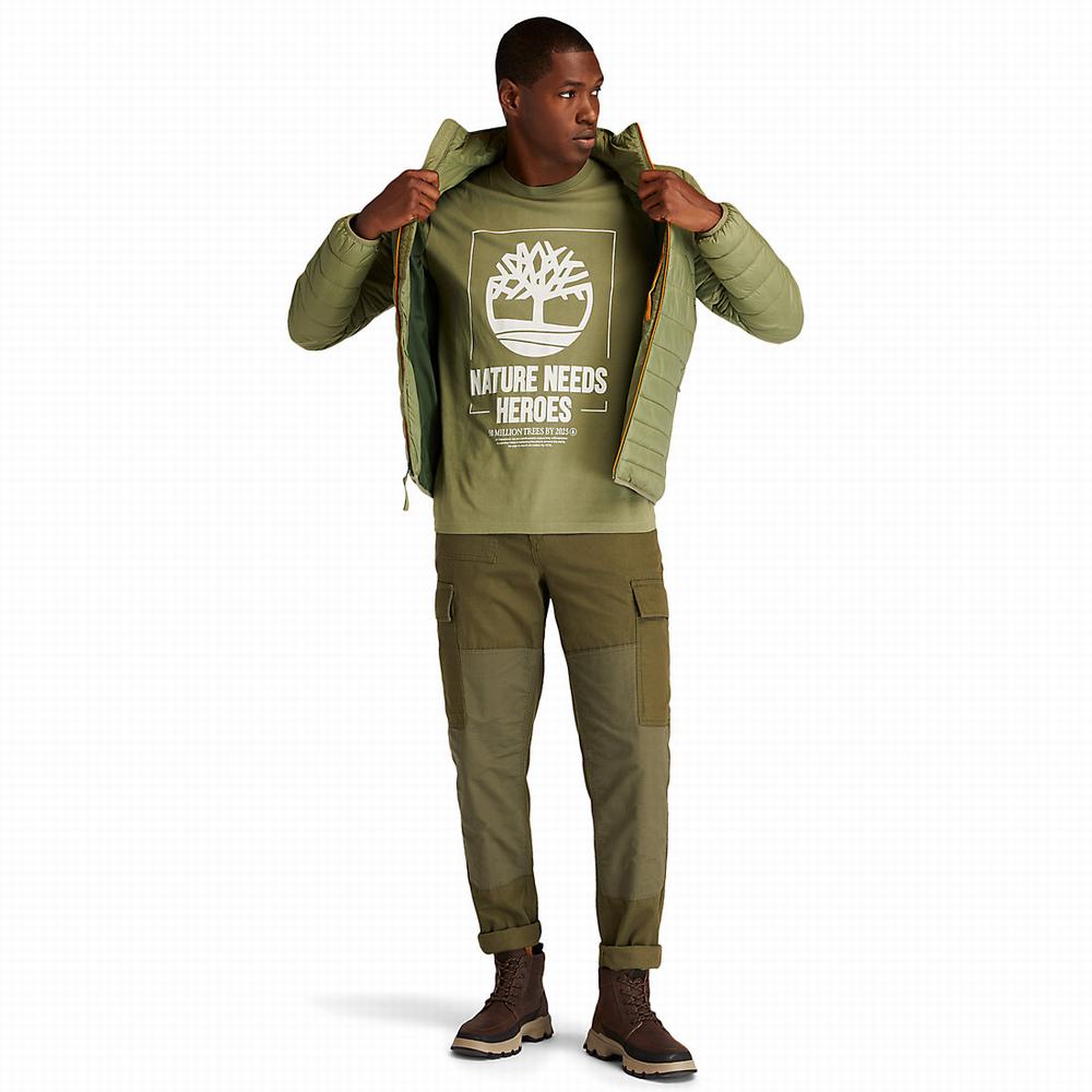 Timberland Utility Cargo Pantolon Erkek Koyu Yeşil | TR-5028S