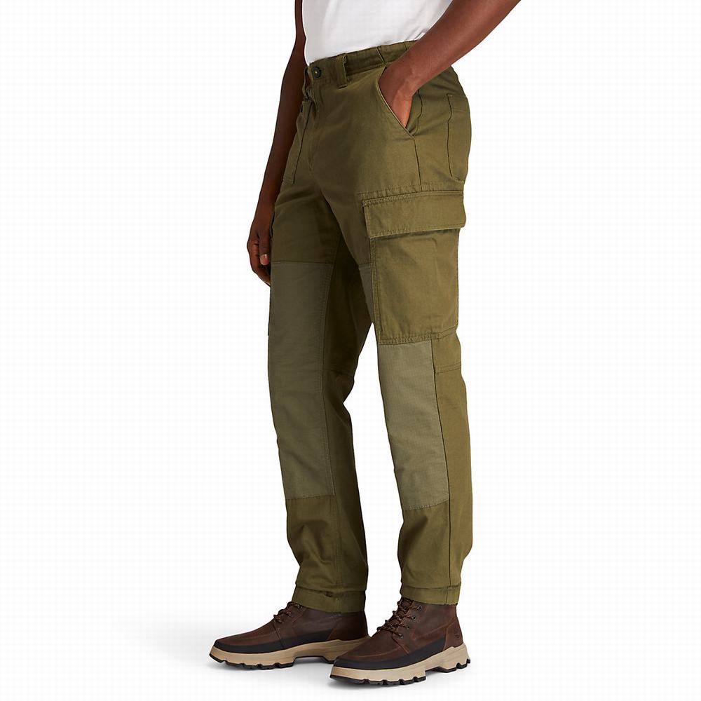 Timberland Utility Cargo Pantolon Erkek Koyu Yeşil | TR-5028S
