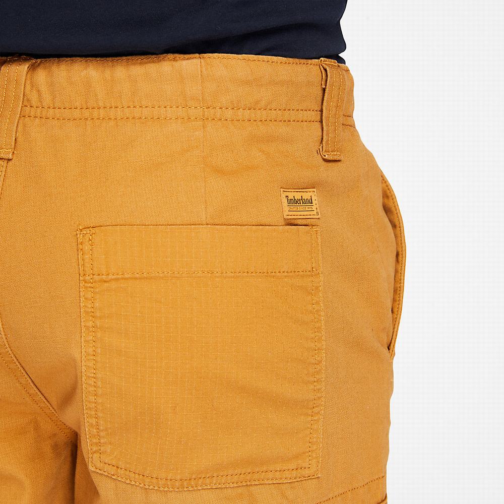 Timberland Utility Cargo Pantolon Erkek Sarı | TR-6514A