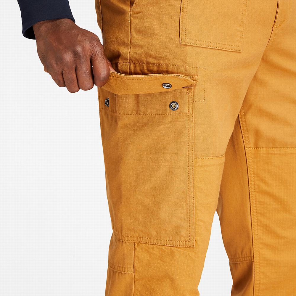 Timberland Utility Cargo Pantolon Erkek Sarı | TR-6514A