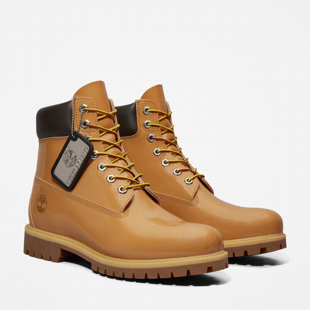 Timberland Veneda Carter x Timberland® 6-Inch Rugan Leather Bot Kadın Kahverengi | TR-5490B