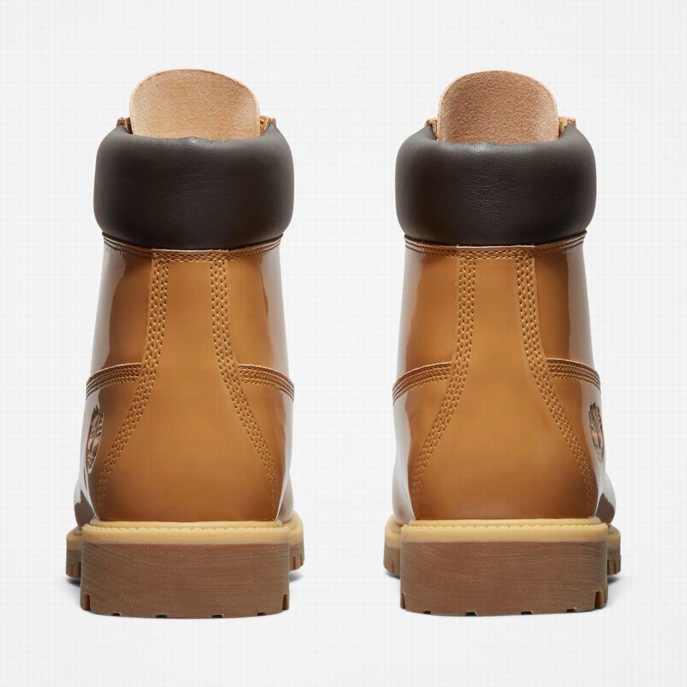 Timberland Veneda Carter x Timberland® 6-Inch Rugan Leather Bot Kadın Kahverengi | TR-5490B