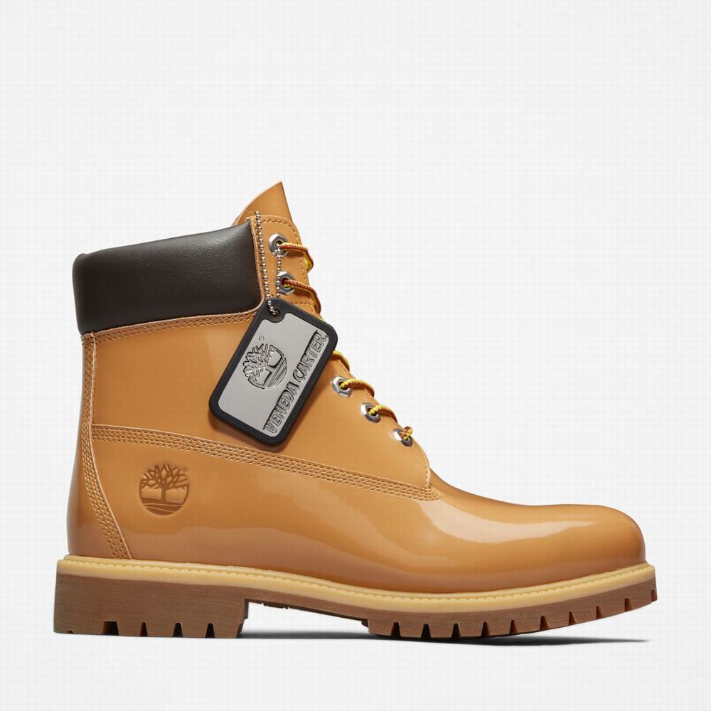 Timberland Veneda Carter x Timberland® 6-Inch Rugan Leather Bot Kadın Kahverengi | TR-5490B