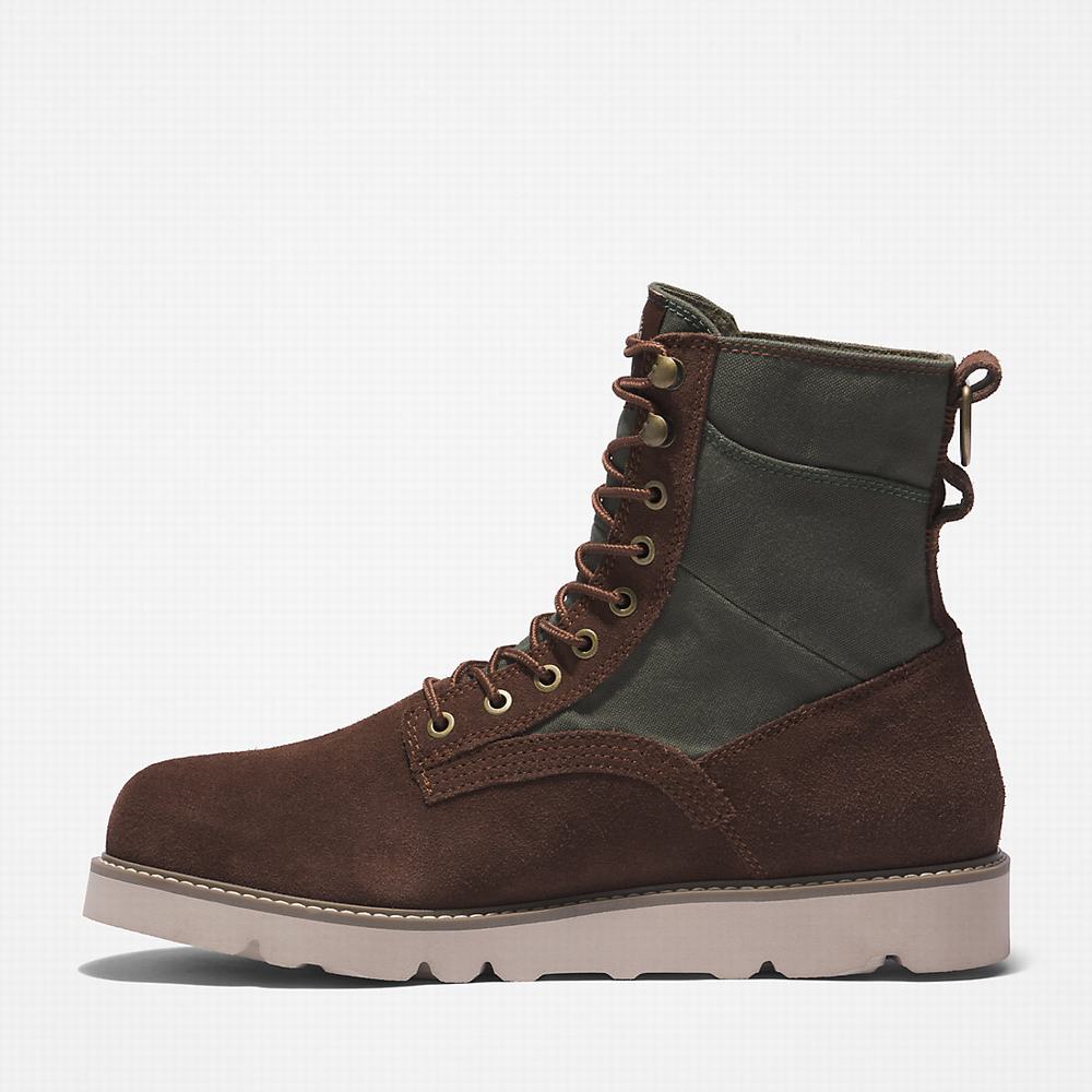 Timberland Vibram Waterproof Bot Erkek Koyu Kahverengi | TR-7108P