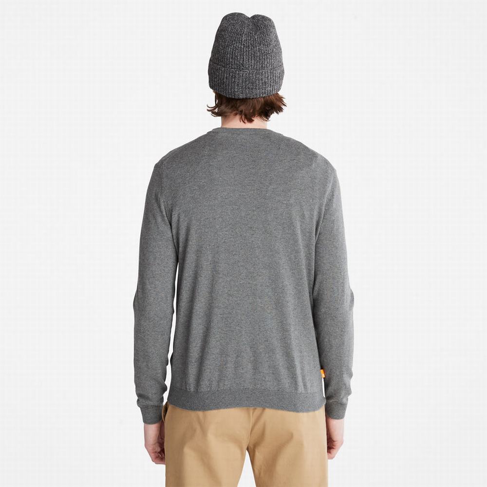 Timberland Warm Crew Süveter Erkek Gri | TR-6853R