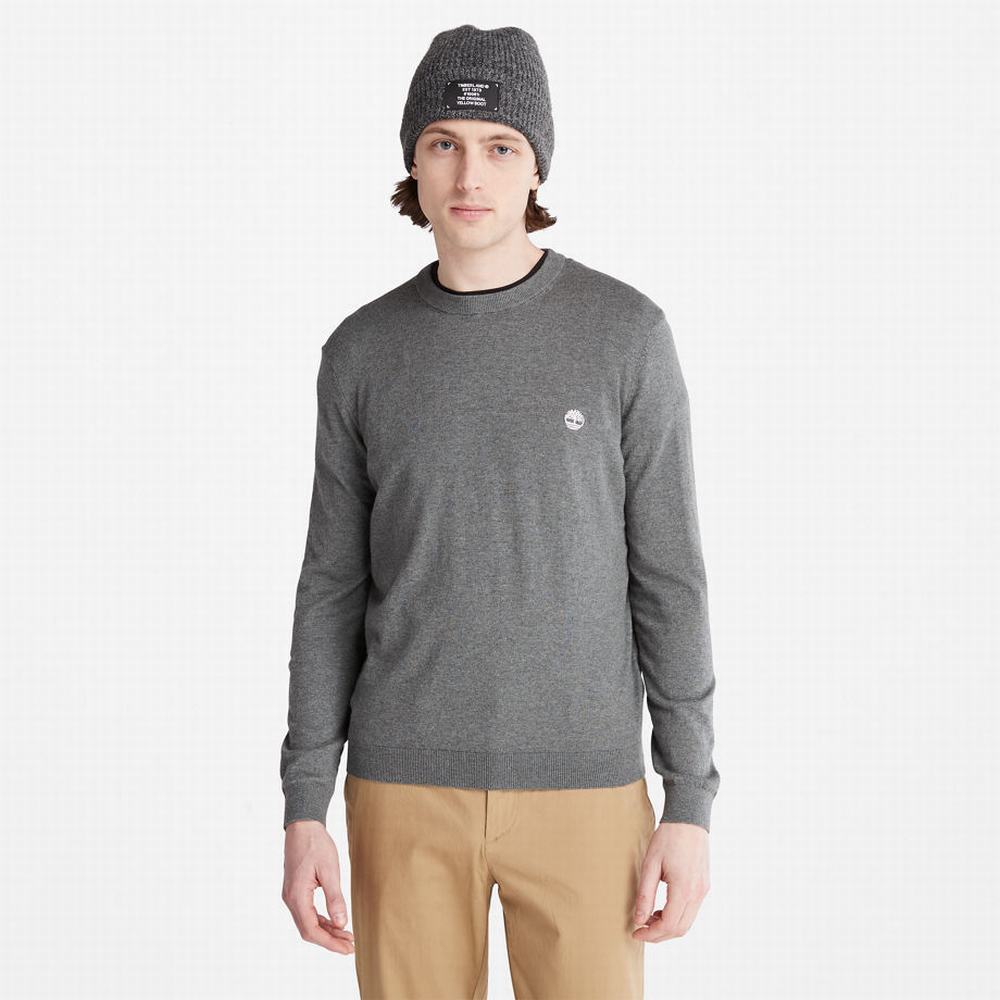 Timberland Warm Crew Süveter Erkek Gri | TR-6853R