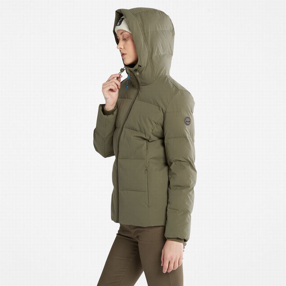 Timberland Warm Kapitone Ceket Kadın Yeşil | TR-4316D