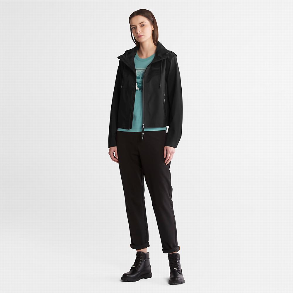 Timberland Waterproof Ceket Kadın Siyah | TR-7964A