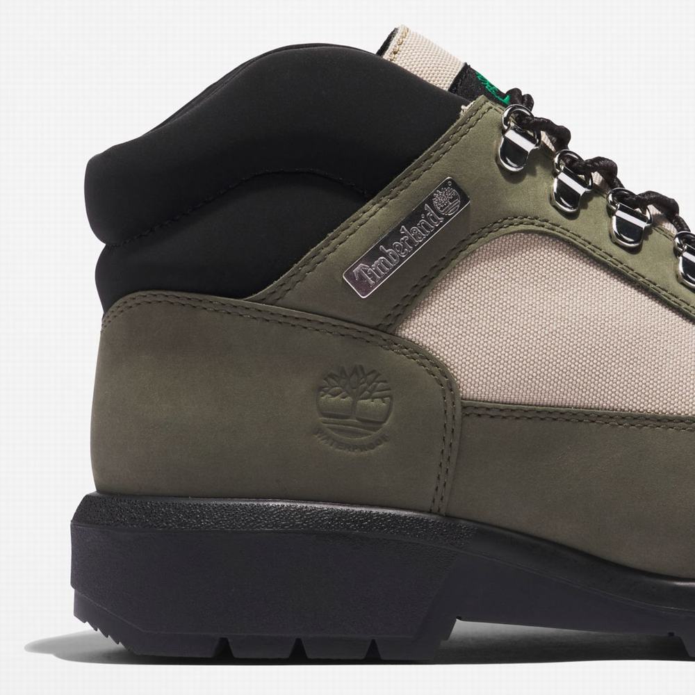 Timberland Waterproof Field Bot Erkek Koyu Yeşil | TR-2781J